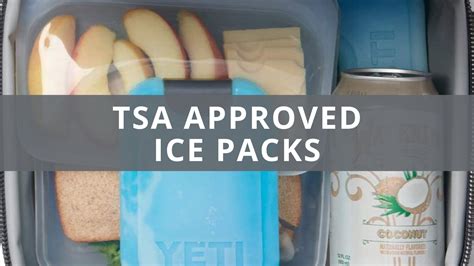 tsa approved medical cold pack.